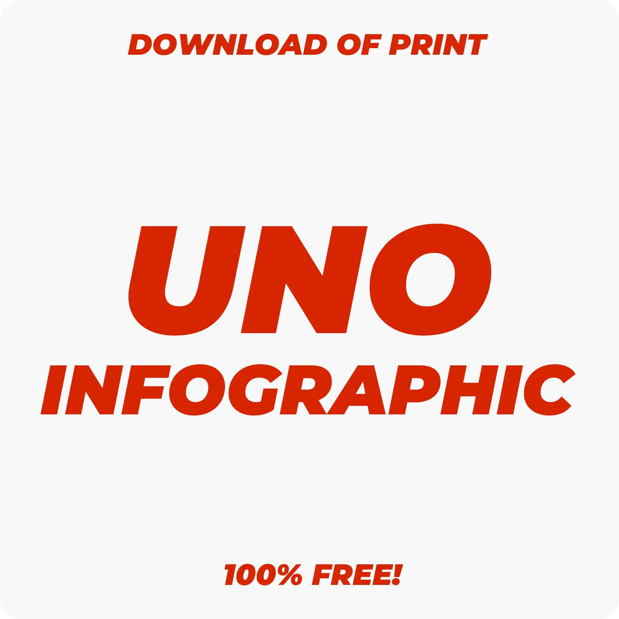 Uno infographic