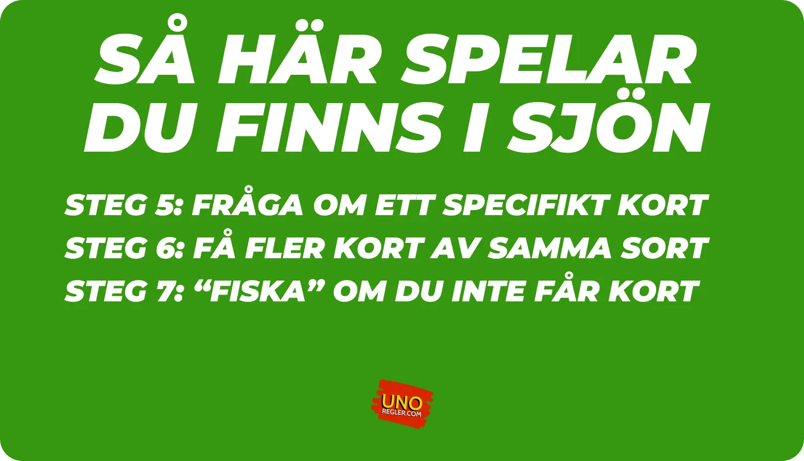 Så här spelar du Finns i sjön