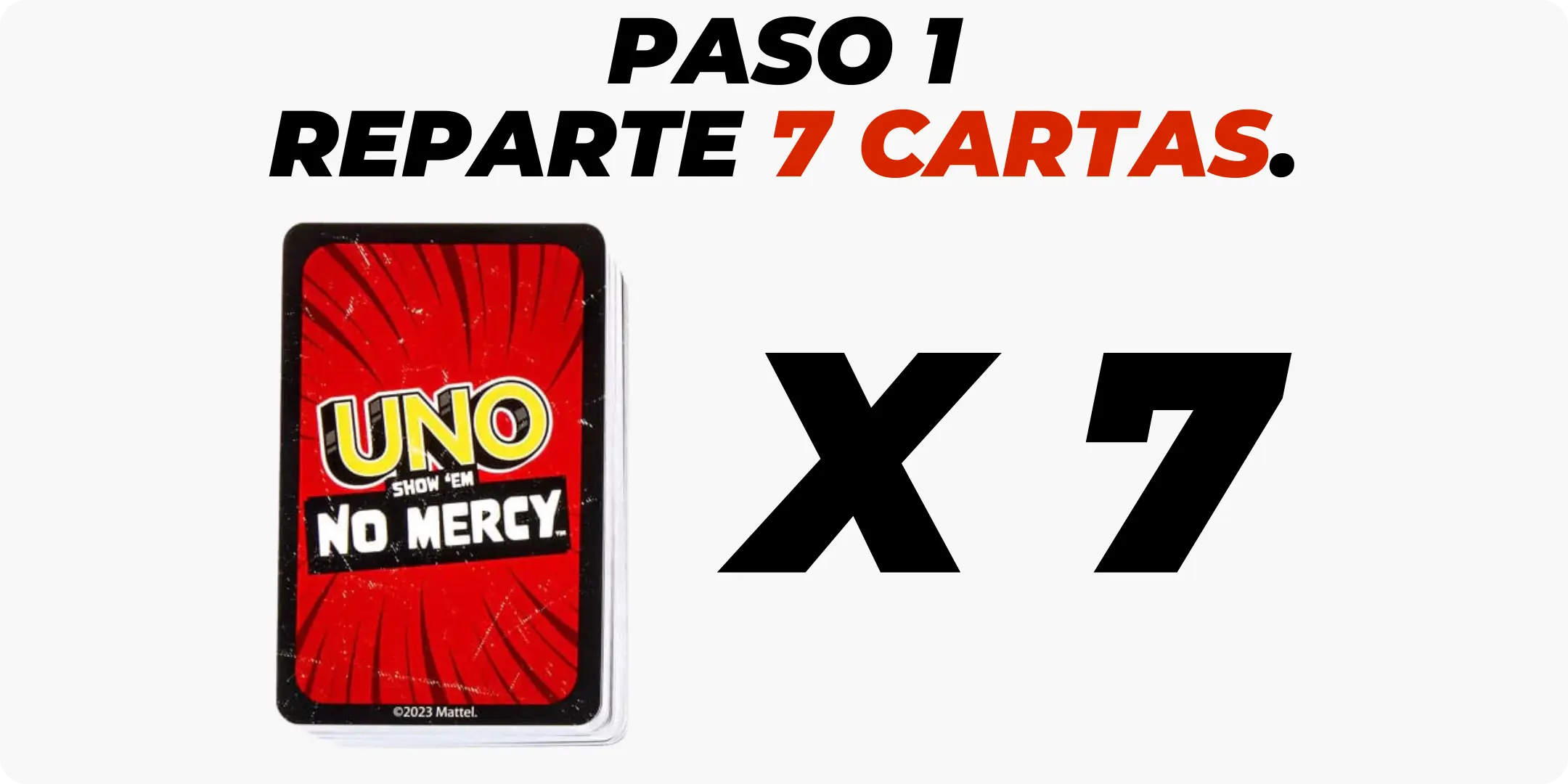 Paso 1 - Distribuir las Cartas