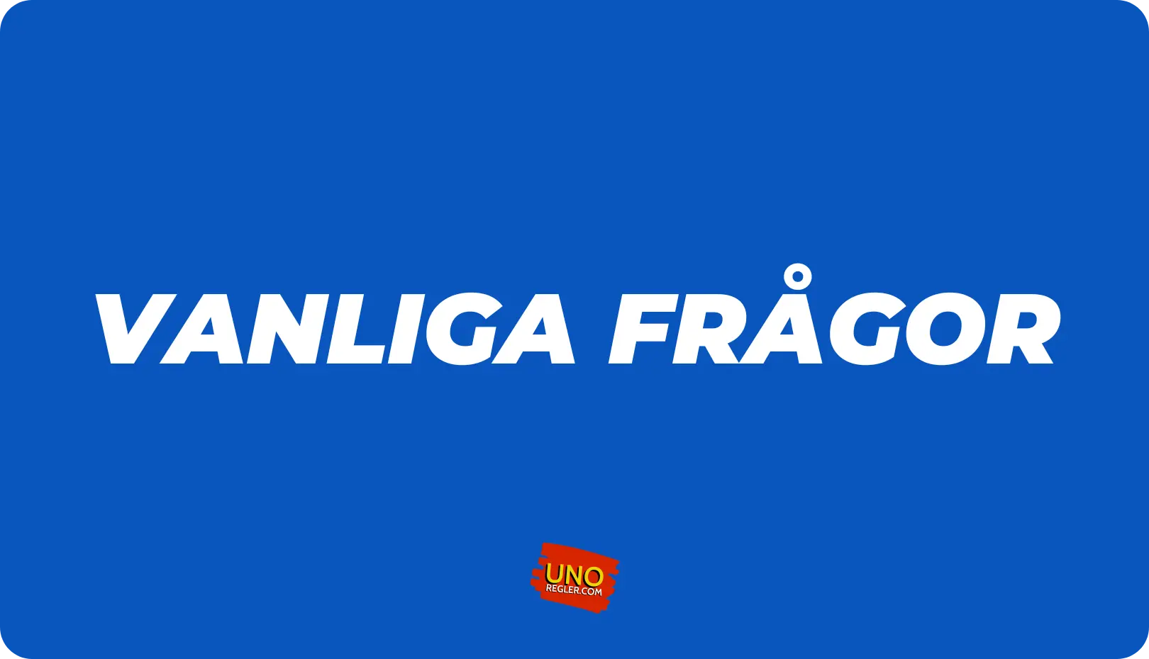 vanliga frågor finns i sjön regler