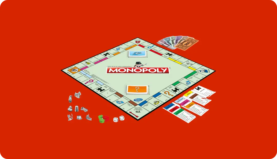 Grundläggande Monopol Regler spelplan