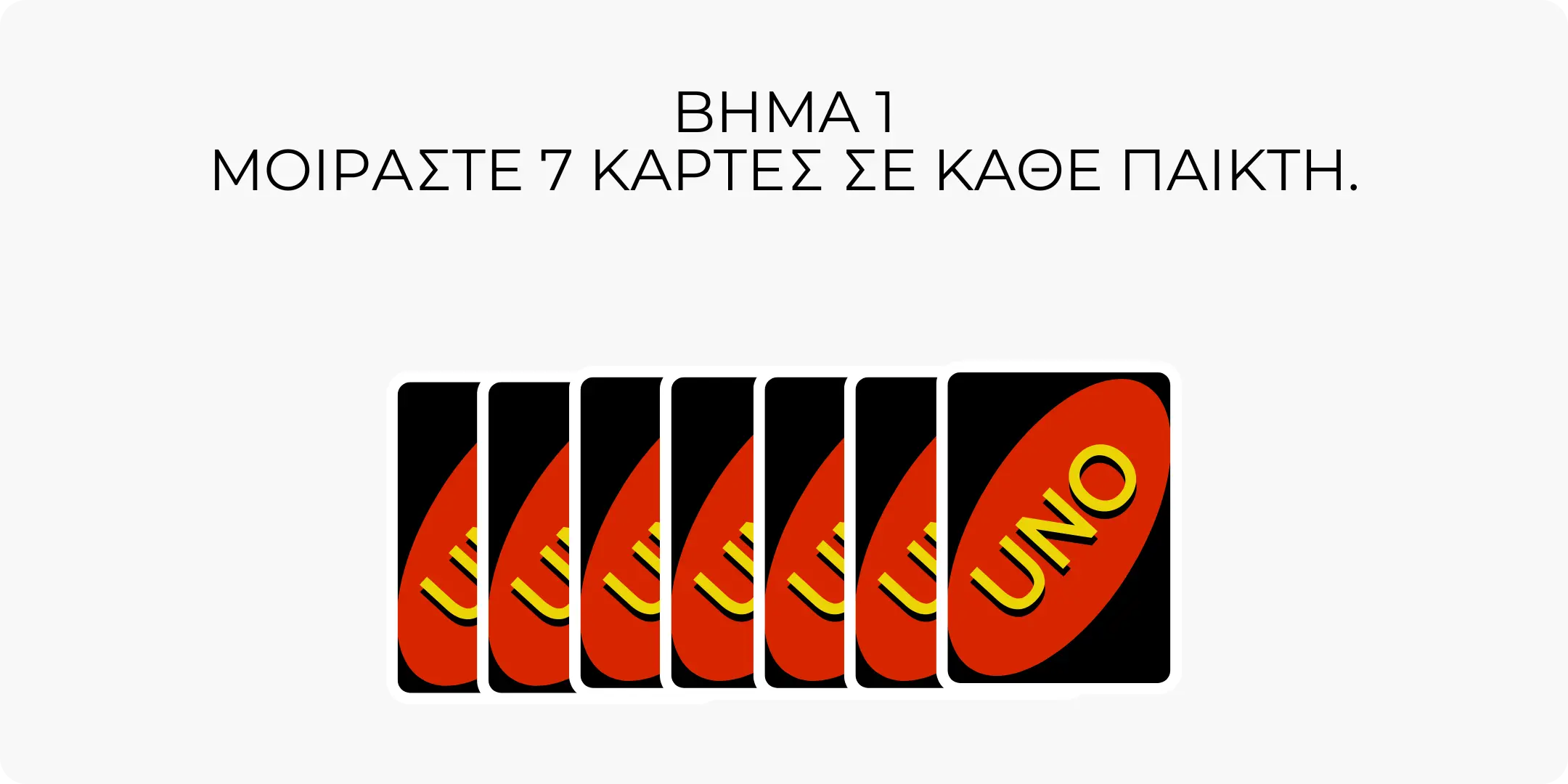 Βήμα 1 - Μοίρασε τα χαρτιά